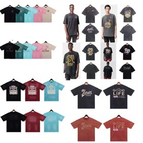 Amiri lavato vintage unisex sciolto casual T-shirt-1617  