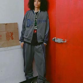 DENIM TEARS moda giacca sportiva casual suit-1628  