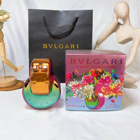 Bvlgari 2021 Edizione limitata bottiglia arcobaleno di cristallo nuova fragranza floreale e fruttata  