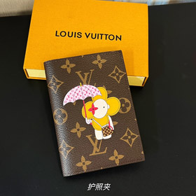 Louis Vuitton LV alfabeto modello animale portapassaporto-3529  