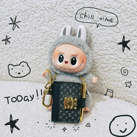 Louis Vuitton LV lettera mini portatile portachiavi-3553  