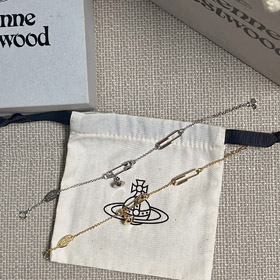 Vivienne Westwood Saturno tridimensionale pianeta pin braccialetto-3831  