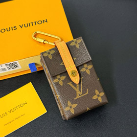 Louis Vuitton LV vintage lettera cassa sigaretta pendente ornamento-3939  
