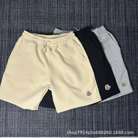 Moncler Nuovo stile cinque punti pantaloni casual colore solido asciugatura rapida metà pantaloni-28  