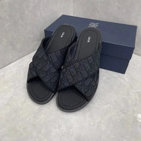DIOR Alias Flip-flops silenziosi a stampa oblica-2964  