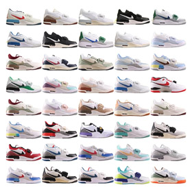 Nike Giordania Air Giordania 1 primavera fiore mare basso top pallacanestro retro scarpe-2986  