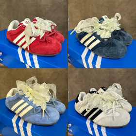 Adidas Trefoil Lace Bowknot Dexun Scarpe da ballo-4189  