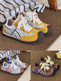 Asics congiunto singola rete stesso adesivo laterale scarpe per bambini-4216  