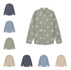 Camicia a maniche lunghe a bottone Dior-4424  