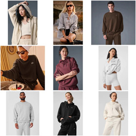 ALO nuova felpa a collo rotondo traspirante in cotone cinese-4468  