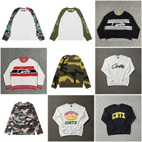 Corteiz lettera stampa varie felpa casual-4489  