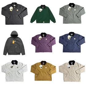 Carhartt elegante casual taglio confortevole giacca-4748  