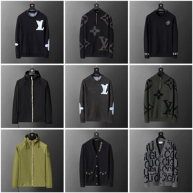 Louis Vuitton LV Gucci Burberry crew collo maglione a maniche lunghe-4874  