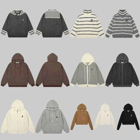 Rest&Recreation cardigan a maglia a cappuccio all'uncinetto con zip-5099  