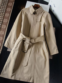 Burberry trench coat-5350 di lunghezza media  