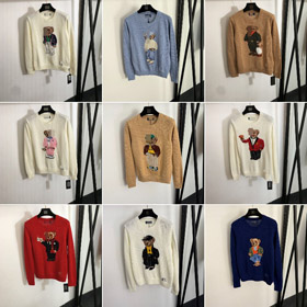 Polo Ralph Lauren nuova collezione orso maglione a maglia jacquard-5391  