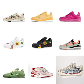 Louis Vuitton LV Trainer Sneakers-5575  