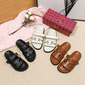 Tory Burch nuovi sandali slip-on con cinturine in velcro-5674  