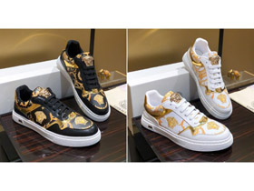 Versace stampato traspirante lace-up scarpe da ginnastica-5763  