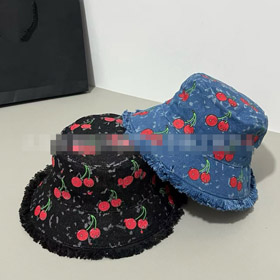 Louis Vuitton LV nuovo cappello secchio di ciliegia stampato-5857  