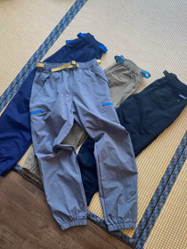 Pantaloni ad asciugatura rapida Patagonia con cintura elastica e gambe coniche-5875  