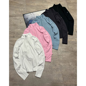 Alo mezza zip base strato yoga top-5940  