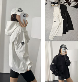 Alo Sport Yoga comoda felpa a cappuccio-5956  