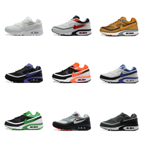 Nike scarpe da corsa con cuscino d'aria a lace-up per uomini e donne-2665