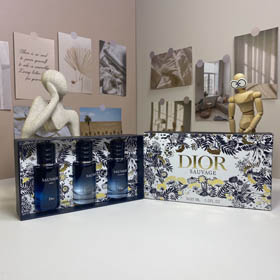 Dior Wilderness profumo campione tre pezzi fiore scatola-3457