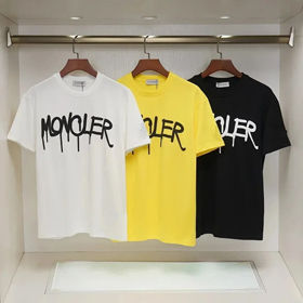 Graffiti letter embroidered pullover short sleeves-2760